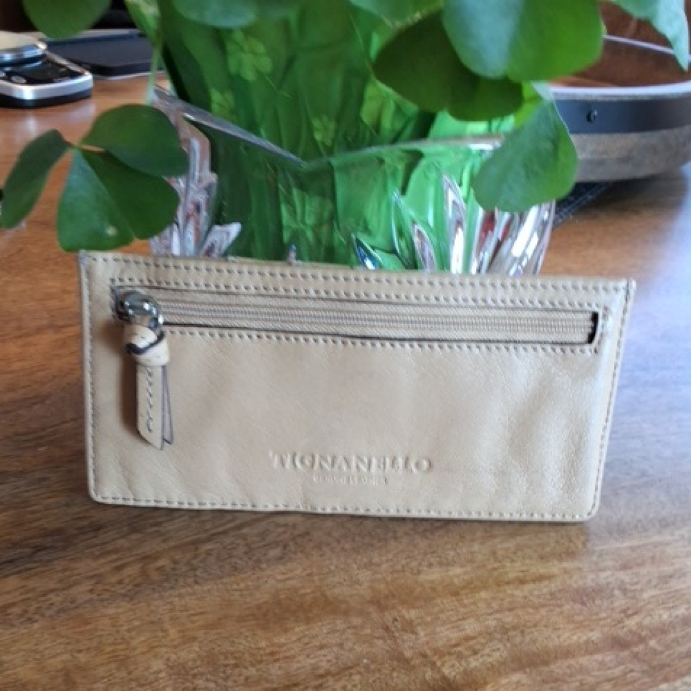 TIGNANELLO Beige Leather Wallet
